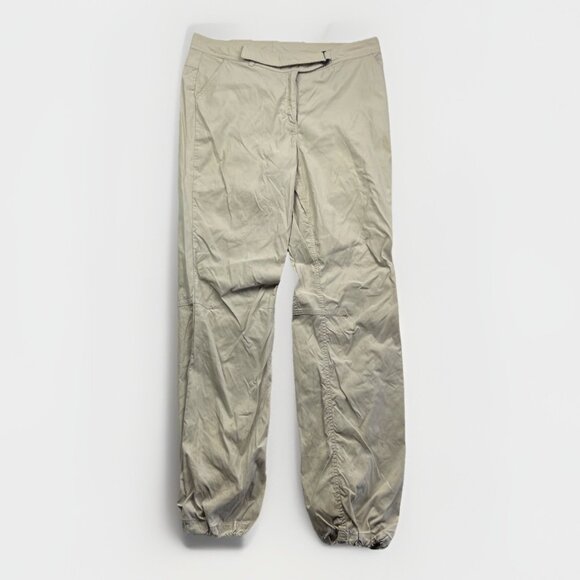 Mountain Equipment Co-Op MEC Hiking Tech Pants Women Sz 14 Beige / Tan Read - Picture 1 of 16